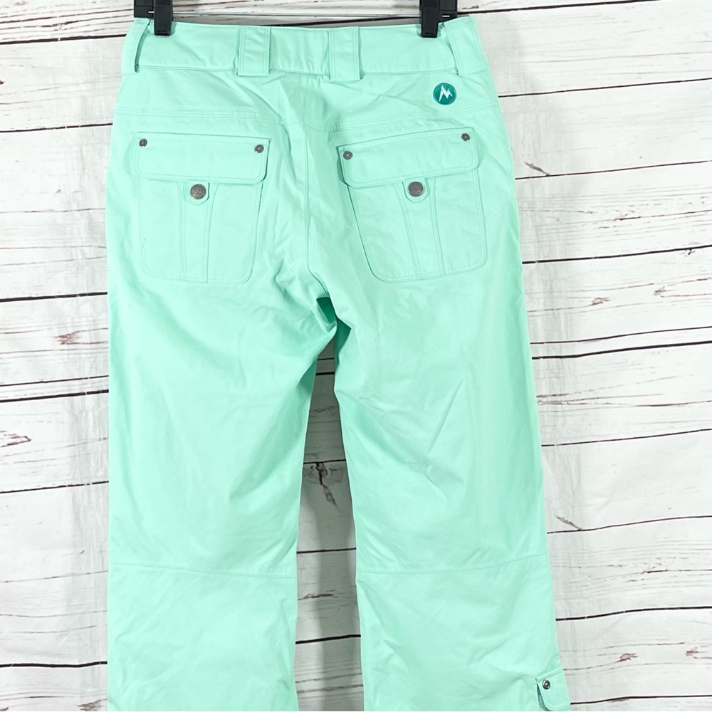 Marmot Membrain Women’s Ski Pants Size S/P Green Skyline Insulated. - Picture 5 of 11